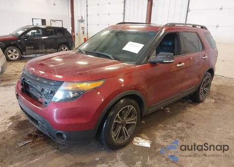 2014 Ford Explorer Sport z USA, uszkodzony, nr VIN 1FM5K8GT3EGB35238